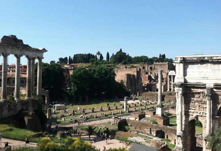 Roman Forum from Capitoline